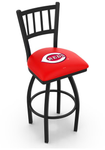 Cincinnati Reds Swivel Counter Pub Stool - Black
