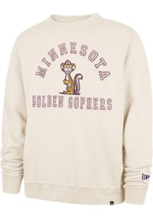 47 Minnesota Golden Gophers Mens Brown Calderwood Long Sleeve Fashion Sweatshirt