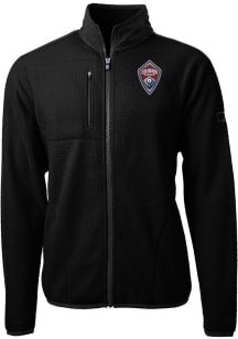 Cutter and Buck Colorado Rapids Mens Black Cascade Sherpa Light Weight Jacket