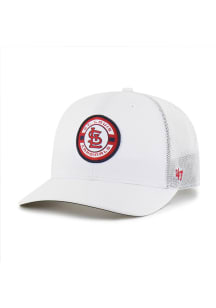 47 St Louis Cardinals Brrr Strand Trucker Adjustable Hat - White