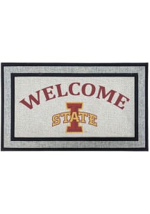 Iowa State Cyclones Welcome 18x30 Door Mat