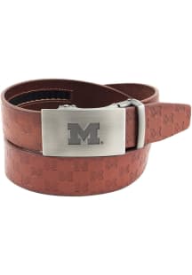 Michigan Wolverines Ratchet Mens Belt
