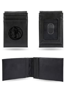 Dallas Mavericks Laser Engraved Mens Bifold Wallet