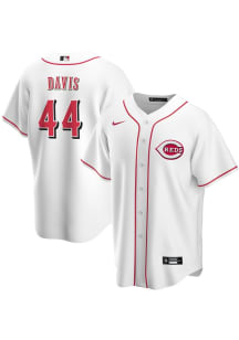 Eric Davis Cincinnati Reds Mens Replica Home Jersey - White