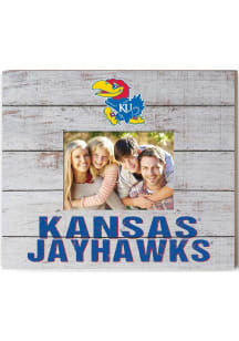 Kansas Jayhawks Team Spirit Picture Frame - White