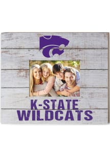 K-State Wildcats Team Spirit Picture Frame - White
