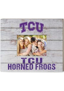 TCU Horned Frogs Team Spirit Picture Frame - Grey