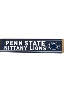 KH Sports Fan Penn State Nittany Lions Spirit Block Sign - Blue