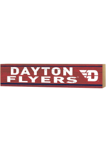 KH Sports Fan Dayton Flyers Spirit Block Sign - Red