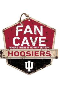 KH Sports Fan Indiana Hoosiers Fancave Sign - Crimson