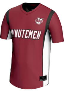 ProSphere Massachusetts Minutemen Youth Maroon Rival Soccer Jersey
