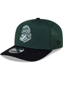 New Era Michigan State Spartans Jersey Mesh 9SEVENTY Stretch Snap Adjustable Hat - Green