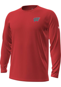 Under Armour Wisconsin Badgers Red Lambeau Field Long Sleeve T-Shirt