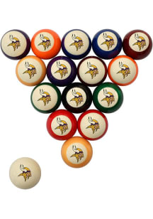 Minnesota Vikings Retro Ball Set Billiard Balls
