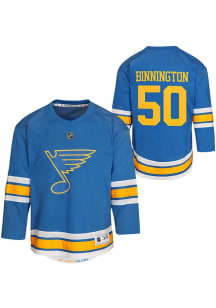 Jordan Binnington  St Louis Blues Toddler Blue Home Replica Jersey Hockey Jersey