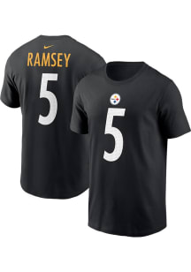 Jalen Ramsey Pittsburgh Steelers Black Home Short Sleeve Player T Shirt