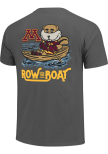 Minnesota Golden Gophers Youth Charcoal Row the Boat Short Sleeve T-Shirt