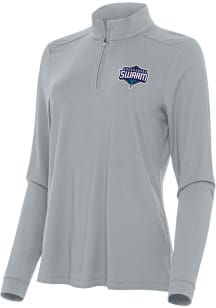 Antigua Greensboro Swarm Womens Graphite Intent Qtr Zip