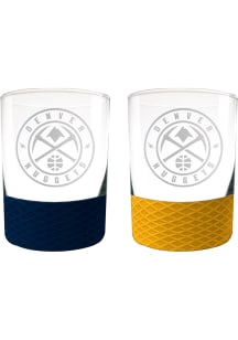 Denver Nuggets Commissioner Set Rock Glass - White