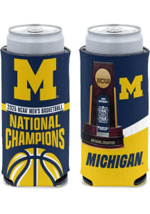 Michigan Wolverines 12oz Slim 2026 MBB National Champion Coolie