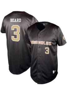 Trey Beard  Florida State Seminoles Mens Black NIL Baseball Jersey