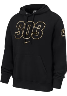 Deion Sanders  Nike Colorado Buffaloes Mens Black Prime 303 Long Sleeve Hoodie