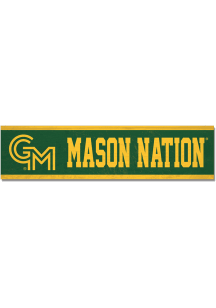George Mason University 1.5x6 Wood Magnet