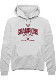 Summit Sportswear Massachusetts Minutemen Mens White MAC Women's Lacrosse Champions 2026 Long Slee..