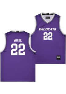 Ramiya White   K-State Wildcats Purple NIL Purple Jersey