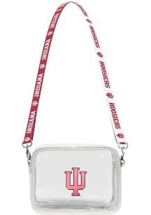 Indiana Hoosiers Fanny Fan Womens Clear Tote