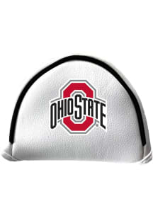 Ohio State Buckeyes White Mallet Putter Cover