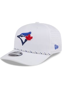 New Era Toronto Blue Jays Sport Stretch 9SEVENTY Adjustable Hat - White