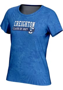ProSphere Creighton Bluejays Womens Blue Class of 2027 Short Sleeve T-Shirt