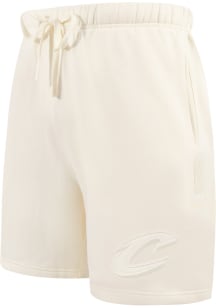 Pro Standard Cleveland Cavaliers Mens White Neutral Shorts