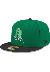 New Era Dayton Dragons Mens Kelly Green Primary Logo GCP 59FIFTY Fitted Hat