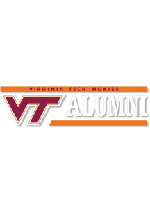 Virginia Tech Hokies 6x2" Alumni Auto Decal - Maroon