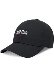 Nike Ohio State Buckeyes Club Cap Adjustable Hat - Black