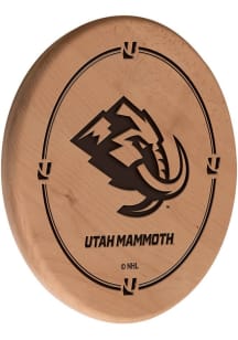 Utah Mammoth Laser Engraved Sign - Brown