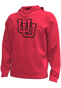 Under Armour Utah Utes Mens Red Prmary Logo Hood