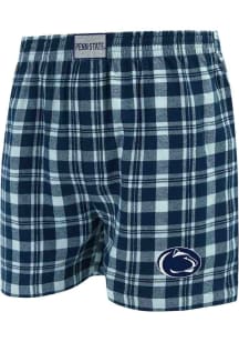 Concepts Sport Penn State Nittany Lions Mens Navy Blue Hawthorn Flannel Sleep Pants