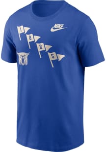 Nike Kentucky Wildcats Blue Legacy Flags Short Sleeve T Shirt