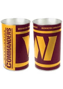 Washington Commanders Tapered Waste Basket