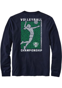 Summit Sportswear MAC Navy Blue Volleyball Long Sleeve T Shirt