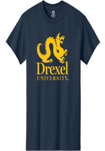 Summit Sportswear Drexel Dragons Navy Blue Primary Logo Short Sleeve T Shirt