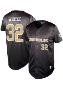 Cooper Whited  Florida State Seminoles Mens Black NIL Baseball Jersey