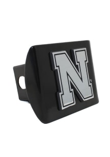 Nebraska Cornhuskers Black Metal Car Accessory Hitch Cover