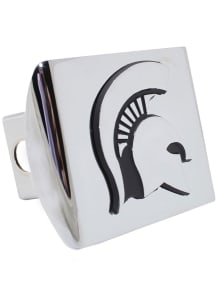 Michigan State Spartans Chrome Car Accessory Hitch Cover