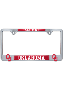 Oklahoma Sooners Alumni License Plate Frame - Red