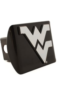 West Virginia Mountaineers Metal Chrome Logo Car Accessory Hitch Cover