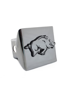 Arkansas Razorbacks Chrome Car Accessory Hitch Cover
